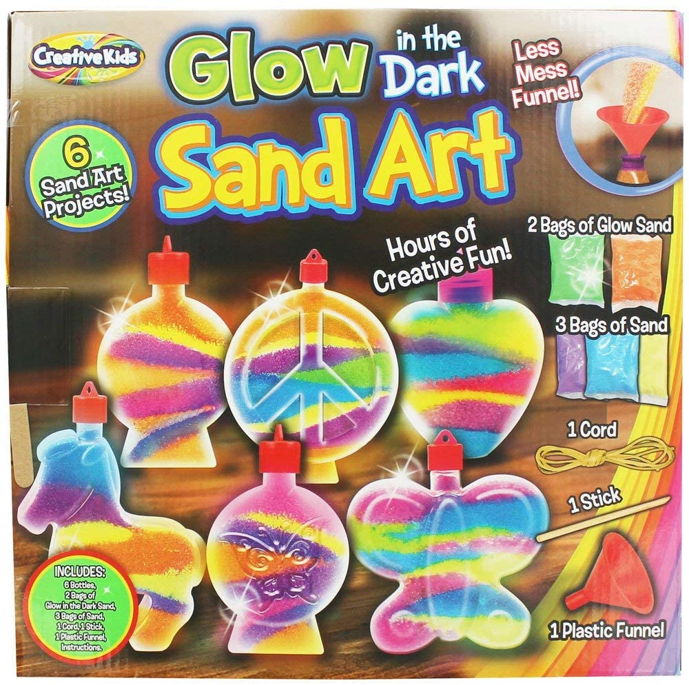 Creative Kids Glow In The Dark Sand Art Set BigaMart
