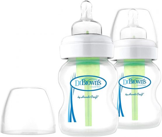 Dr Brown's Options Glass Twin Pack Bottles 150ml/50z