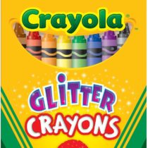 Crayola - 52-3716 – Glitter 16 Wax Crayons