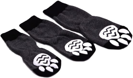EXPAWLORER Anti-Slip Dog Socks for Indoor Wear, Paw Protection - Image 4