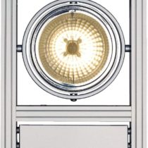 SLV AIXLIGHT KARDAFRAME Wall G53 QR111 LED Wall Light, Indoor, Indoor, Interior, Rotatable, Swivel, Energy Efficiency Class E-A++