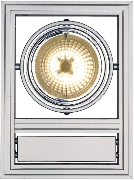 SLV AIXLIGHT KARDAFRAME Wall G53 QR111 LED Wall Light, Indoor, Indoor, Interior, Rotatable, Swivel, Energy Efficiency Class E-A++