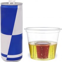 Matana - 100 Clear Plastic Multi-Use Plastic Jager Bomb Shot Glasses