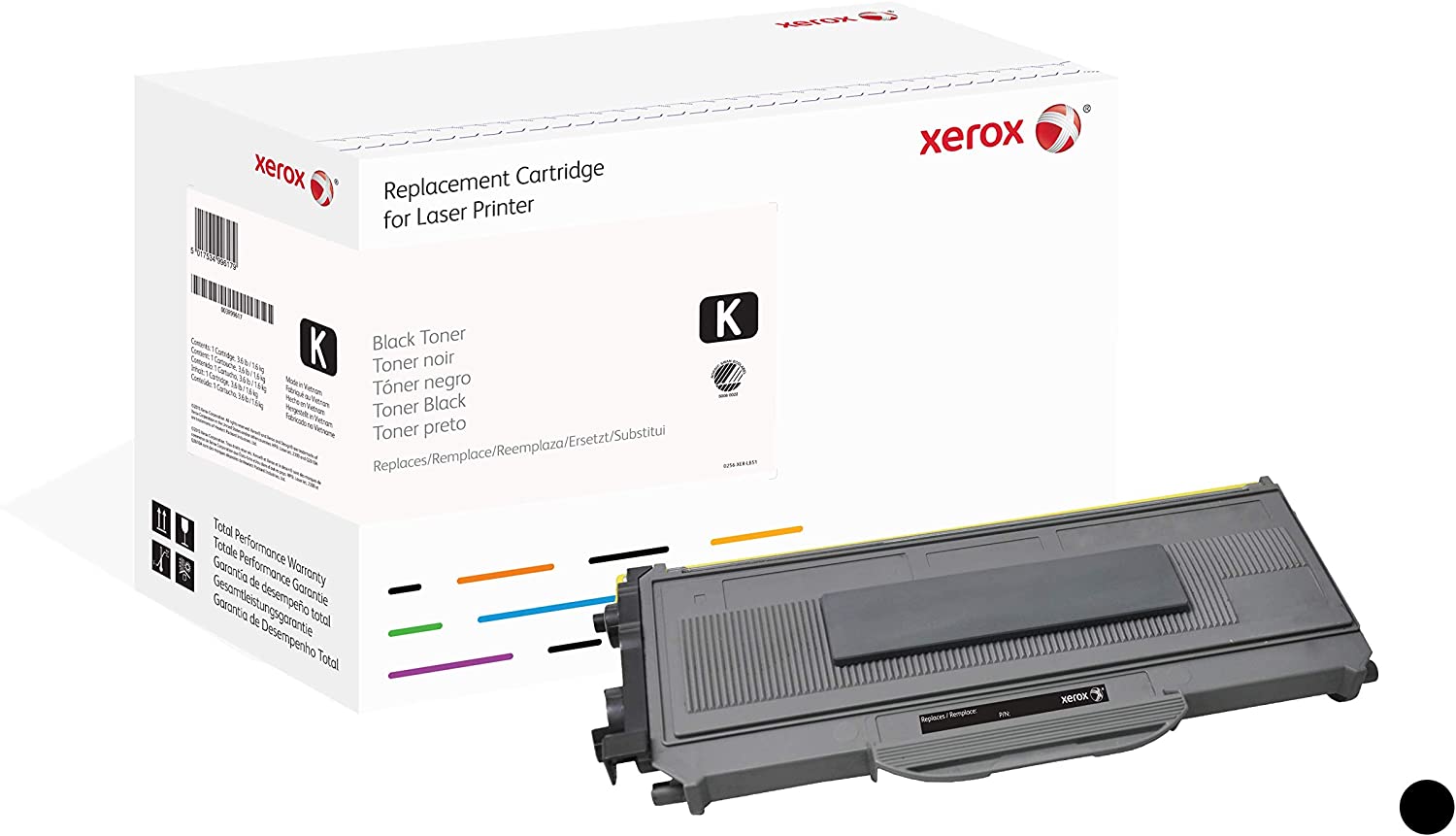 Everyday by Xerox Compatible Brother TN2120 Black Toner, High Capacity, Remanufactured
