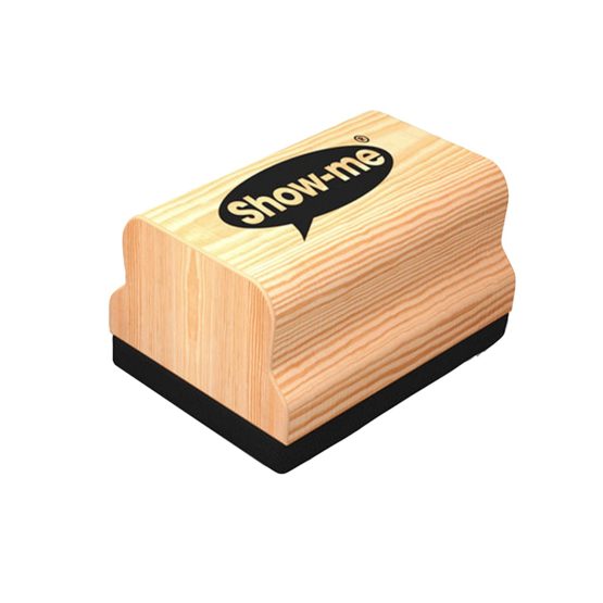 Show-me Mini Wooden-Handle Felt Erasers for Drywipe Boards and Chalkboards in Schools and Classrooms (Pack of 30) - Image 3