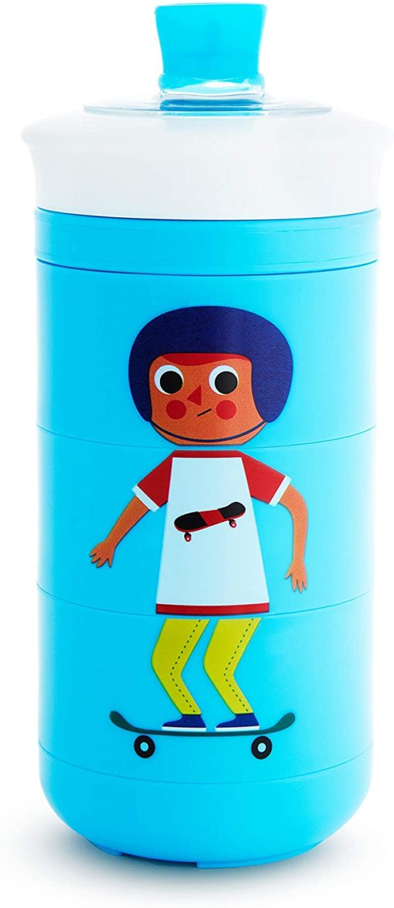 Munchkin Twisty Mix & Match Character Sippy Cup, 9oz/266ml, Blue
