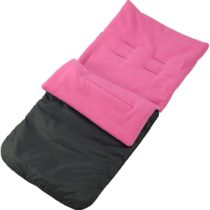 Universal Footmuff to Fit Silver Cross Pushchair Pram Buggy Dark Pink