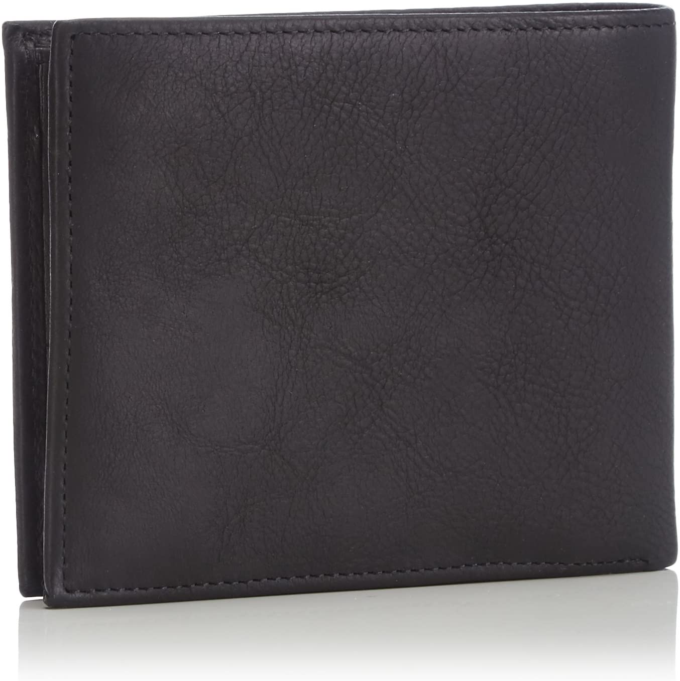 Tommy Hilfiger Men’s Johnson Wallet with Coin Pocket, Black (Black), One Size, OS - Image 2