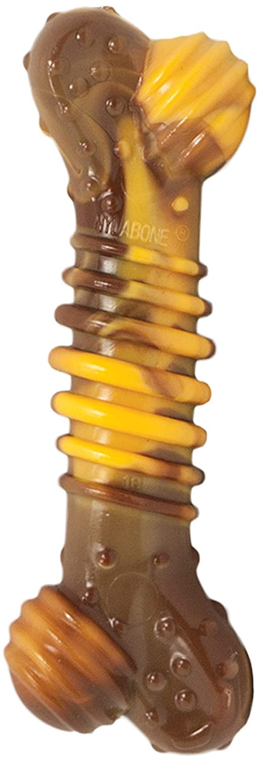 Nylabone Extreme Tough Dog Chew Toy Bone, Durable, Cleans Teeth, Beef & Cheese, X-Large, for Dogs Over 23 kg - Image 3