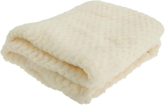 Baby Boys/Girls Supersoft Waffle Textured Blanket (75 x 90cm) (Sky Blue) - Image 2