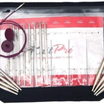 KnitPro KP10613 Nova Metal Interchangeable Needle Deluxe Set, Silver