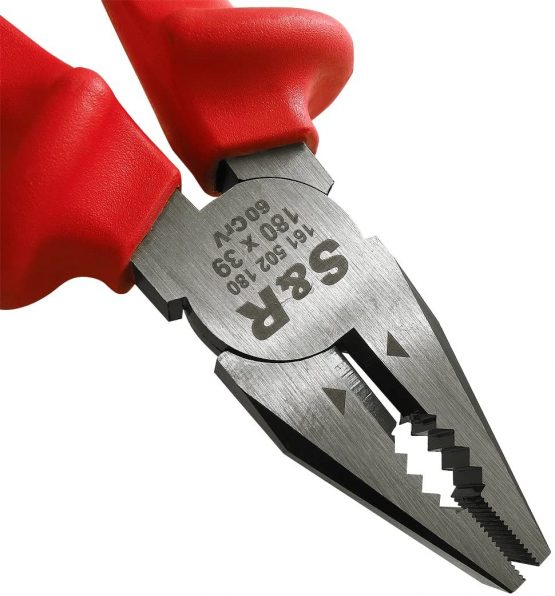 S&R VDE - Combination Insulated Pliers 180mm 1000V Universal Pliers, VDE Tested Series Engineers Pliers 1000V - Image 4