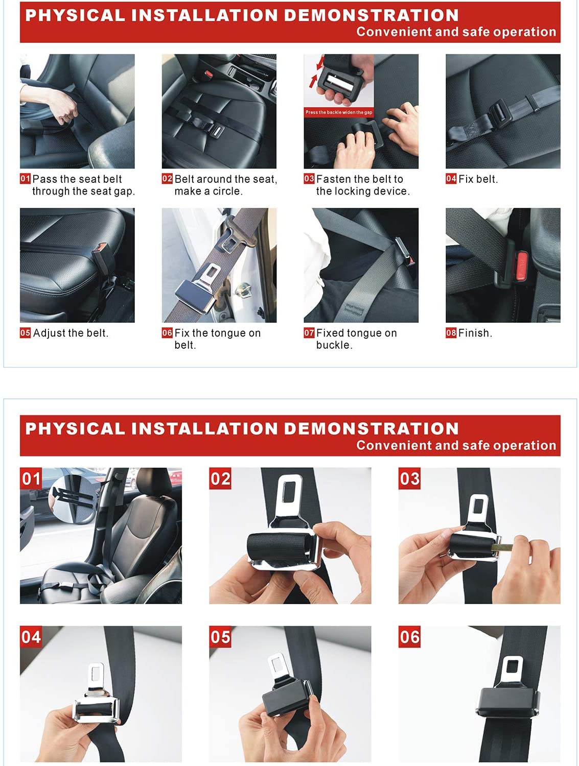 Crenze Maternity Seat Belt Adjuster, Pregnant Car Bump Belt Protection