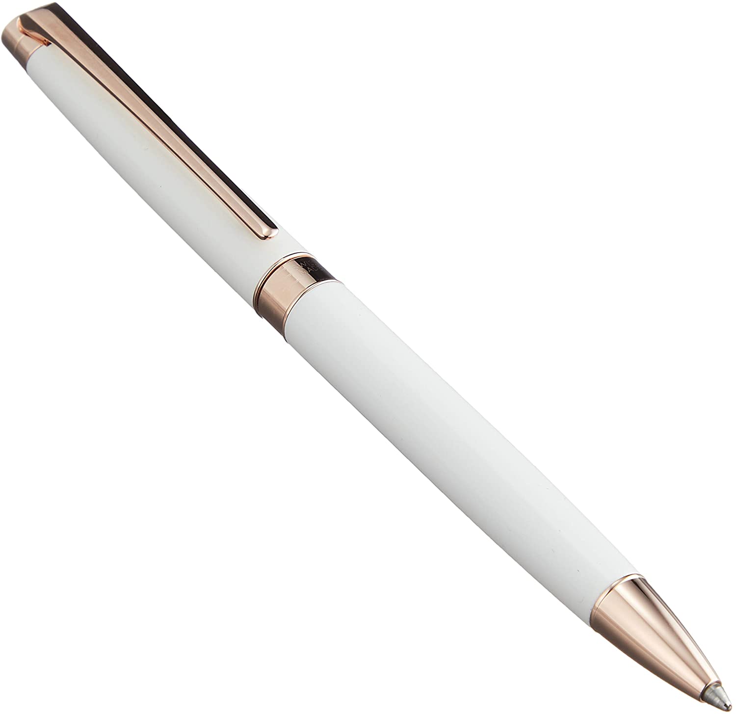 Caran d'Ache CD4781.001 Leman Slim Ballpoint Pen - White