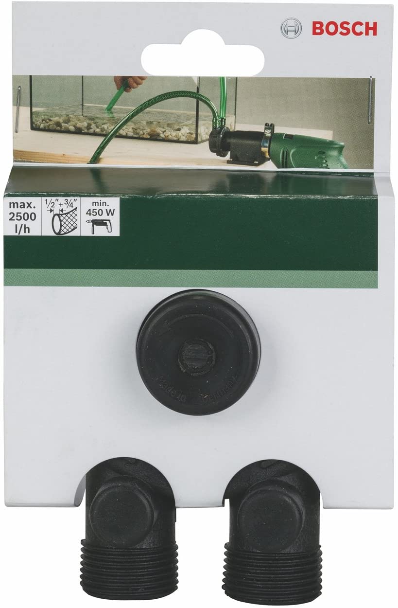 Bosch 2609255714 1/2-inch to 3/4-inch and 4 x 40m 30Sec Water Pump - 2500L/H, Black - Image 2