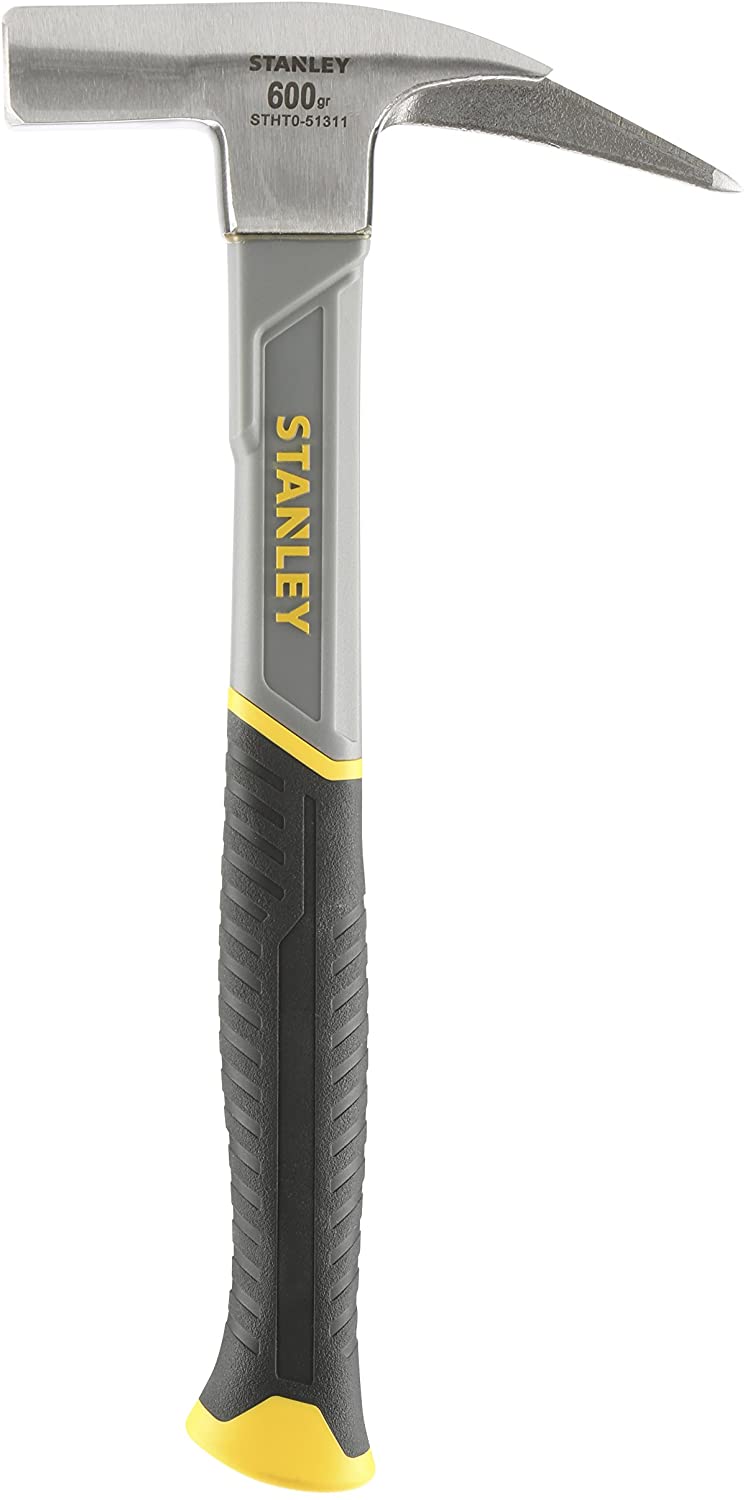 Stanley Martillo Sacaclavos Latthammer, Stainless Steel, Black Yellow, 0.76 kilograms, Ergonomic Grip - Image 2