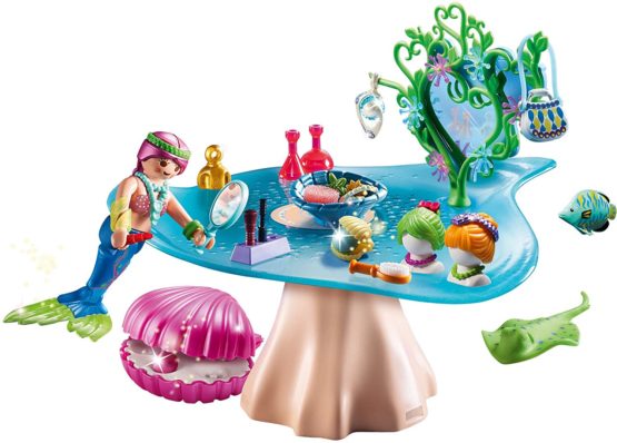 Playmobil 70096 Magic Mermaids Beauty Salon with Pearl Case, Multicoloured, 24.8 x 7.0 x 14.2cm - Image 2