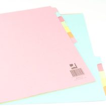 Q-Connect A4 12 Part Subject Divider KF01515, Pink