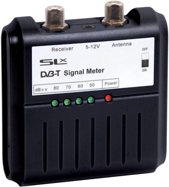 SLx 27867R Digital TV Signal Meter - Black
