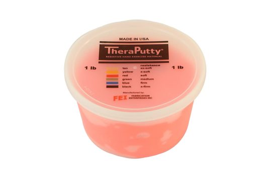 Theraputty Therapeutic modelling clay - 450 g - red (light)
