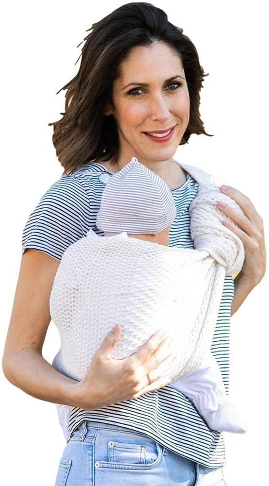 Amarsupiel mesh Ring Sling Baby Carrier