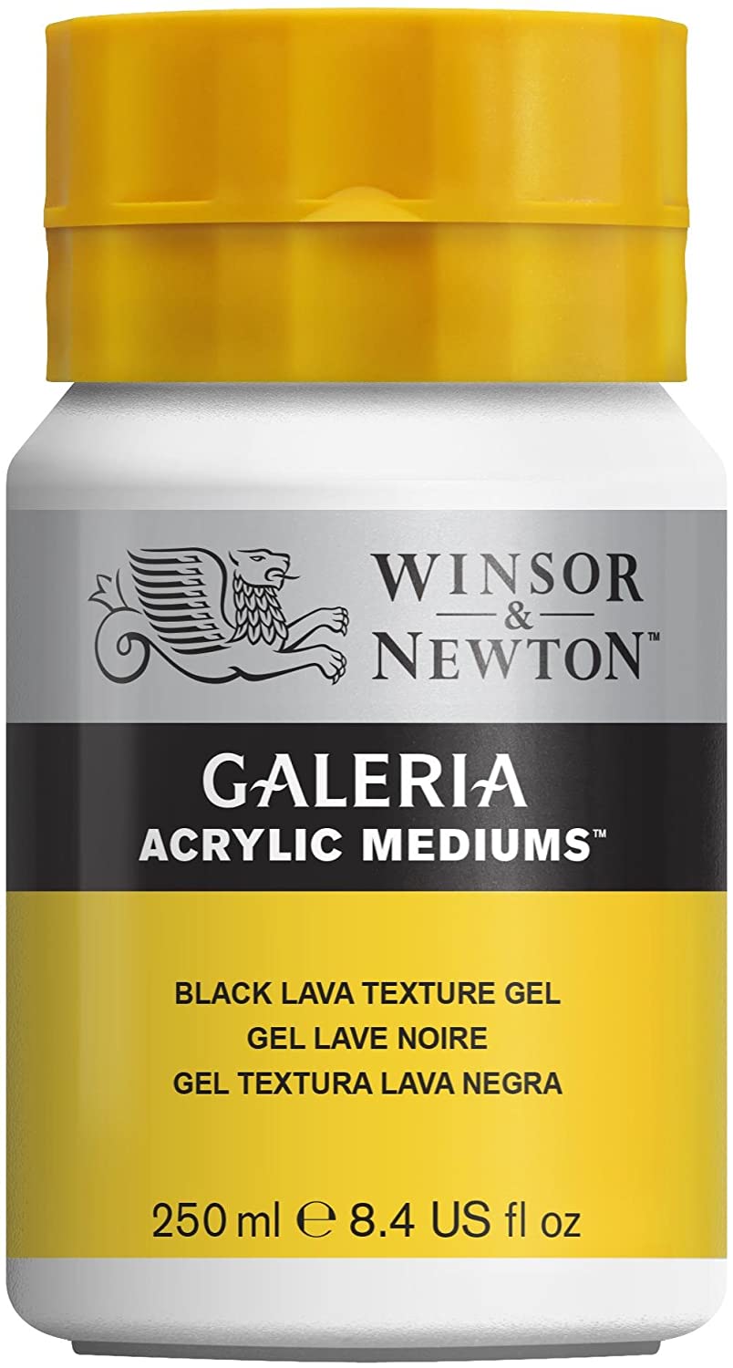 Winsor & Newton 3040812 Galeria Black Lava - 250ml, 250 ml (Pack of 1)