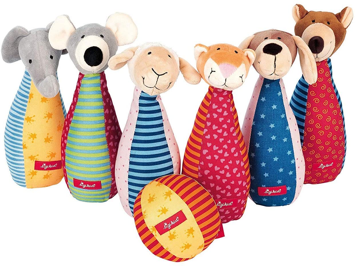 Sigikid Baby Bowling, Skittles Game Animals, Small