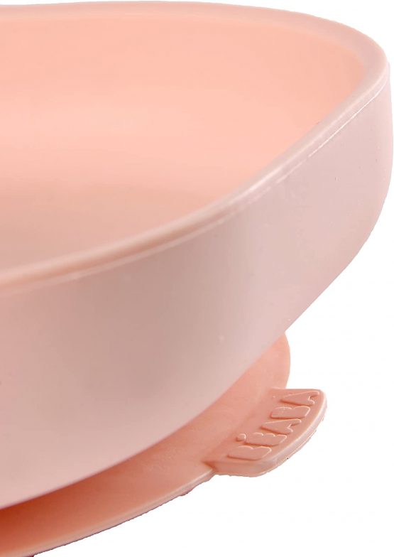 Béaba - Silicone Feeding Suction Plate - for Babies and Children - Pink - Image 2