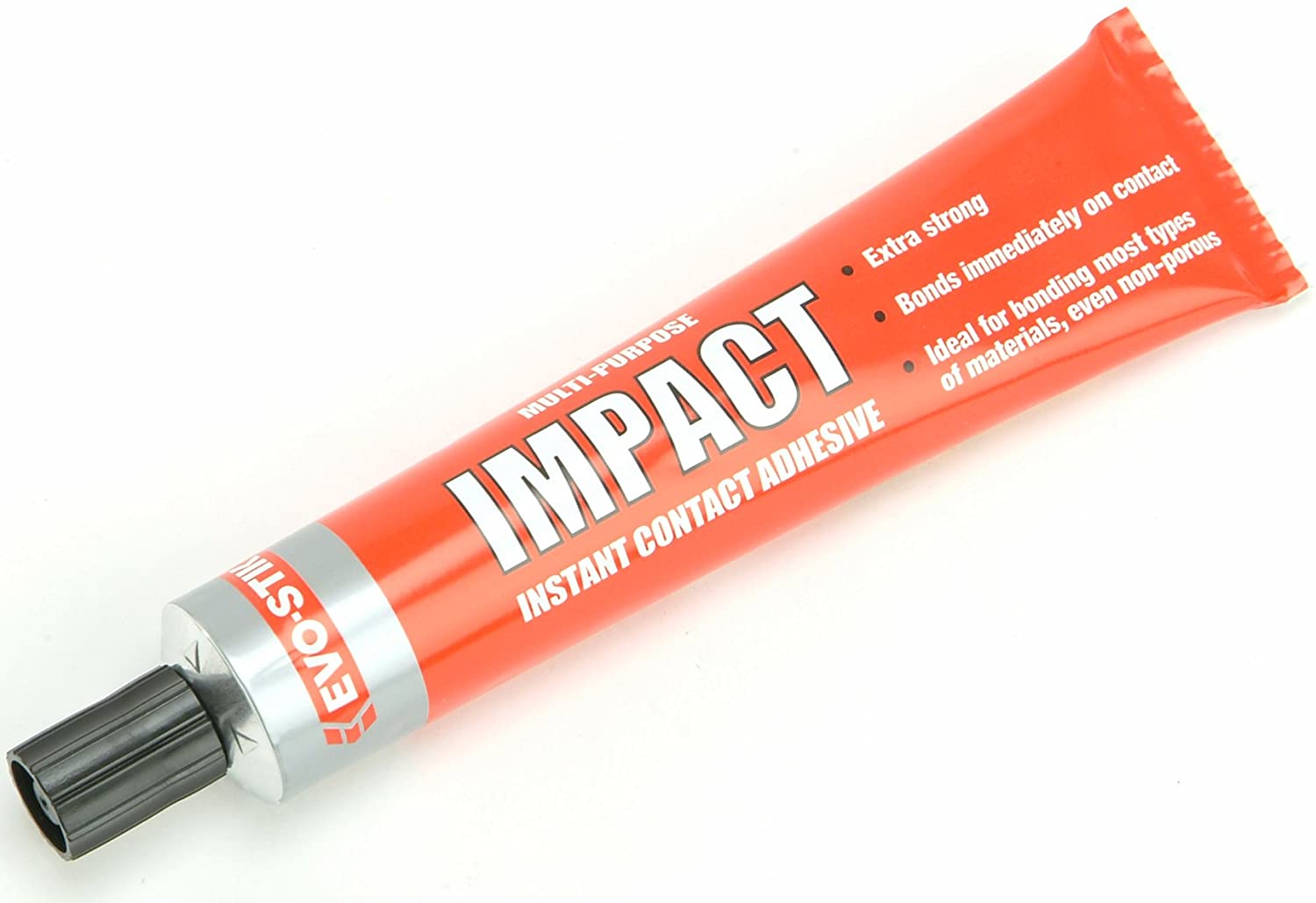EVO-STIK Impact Adhesive 65g Tube - Multipurpose High-Strength Contact Glue - Bonds Instantly - Fast Drying