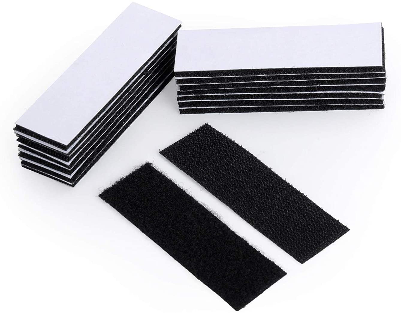 BRAVESHINE Industrial Strength Sticky Pads Heavy Duty, Wall Hanging Strips, Extra Strong Hook and Loop Tape
