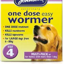 Johnson's Vet Easy One Dose Wormer, Size 1