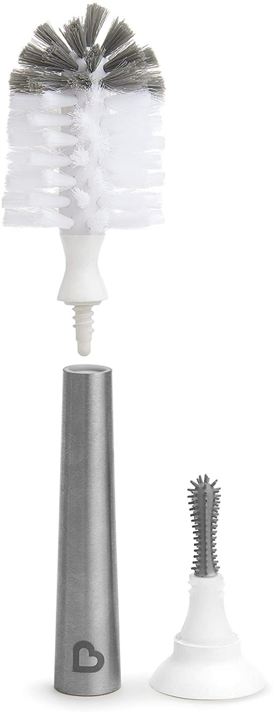 Munchkin Stainless Steel Bottle Brush Refills, 2 Pack - Image 4