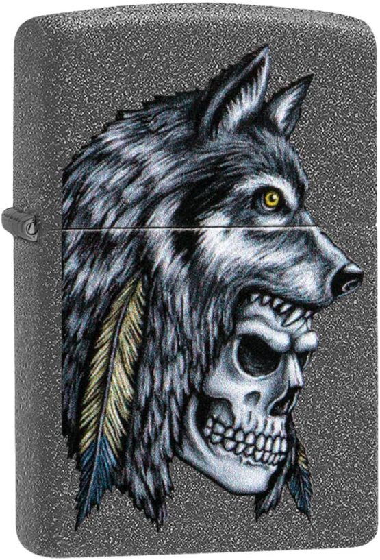 Zippo Windproof Lighter, Stone, Regular