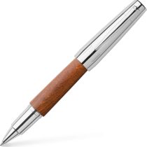 Faber-Castell Emotion Brown Wood Rollerball Pen