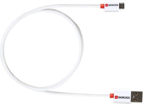 Skross Charge' n Sync Micro USB Cable, 1 Meter Micro USB Cable, Data Transfer and Charging at Faster Speed, Designed in Switzerland, 2.700202 - Image 2