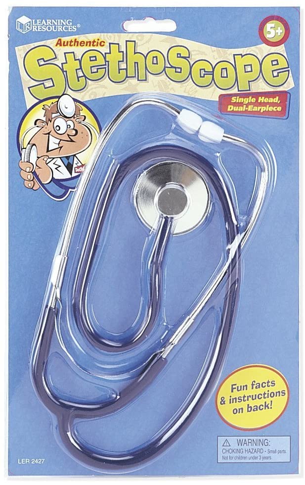 Learning Resources Child's Stethoscope, blue