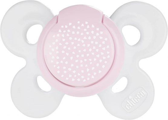 Chicco 000749111000 "Physio Comfort" Teat 0-6 Months, Silicone, Pack of 1, Pink
