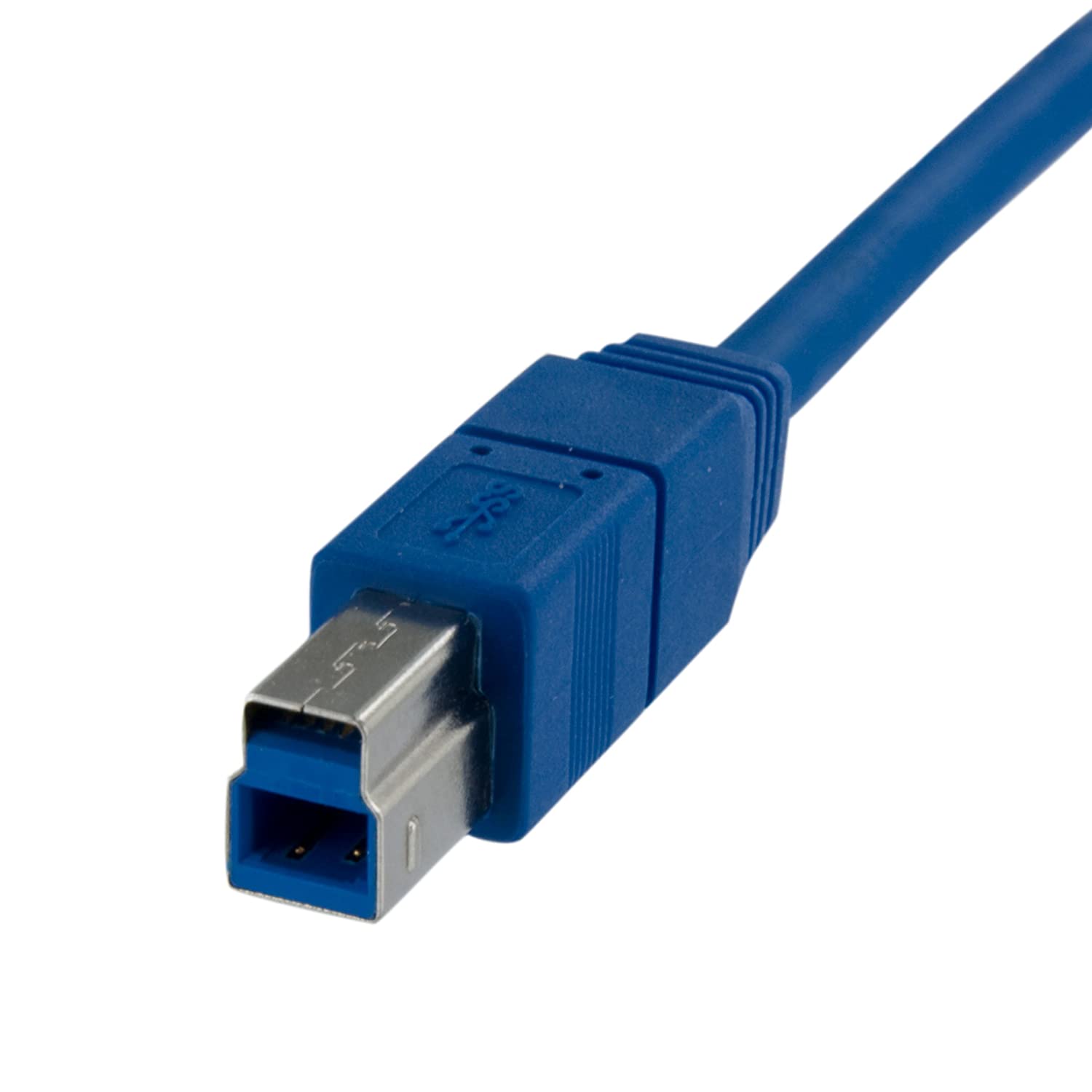 StarTech.com USB3SAB1M 1 m SuperSpeed USB 3.0 Cable A to B, M/M, USB 3.0 A to B Cable, 1x USB 3.0 A (M), 1x USB 3.0 B (M), 1 m - Image 2