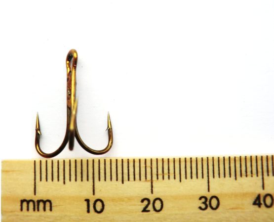 Bronze Treble Hooks, Size 6, Pack of 50 Ideal for Pike, Zander, Perch, Sea Fishing, Lures, etc - Image 3