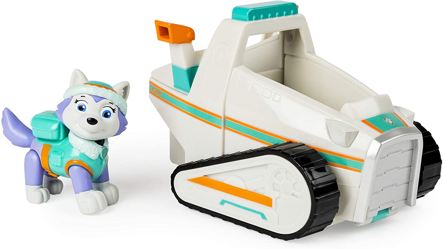 PAW PATROL Everest's Rescue Snowmobile, 6026601, White, Standard Packaging