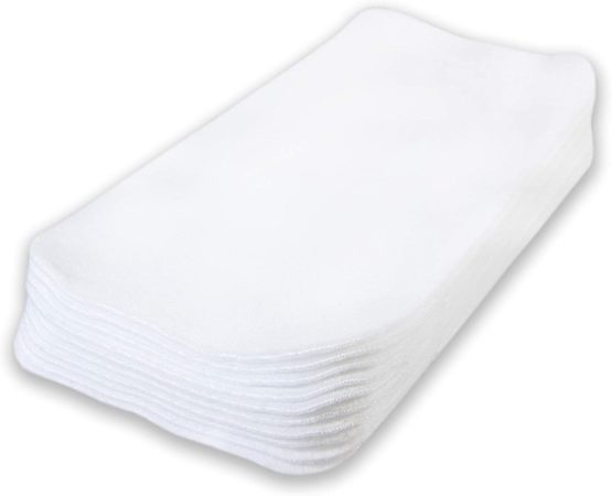 Petit Lulu Fleece Liner for Cloth Nappies | Reusable & Washable | Made in Europe (10 Pack)