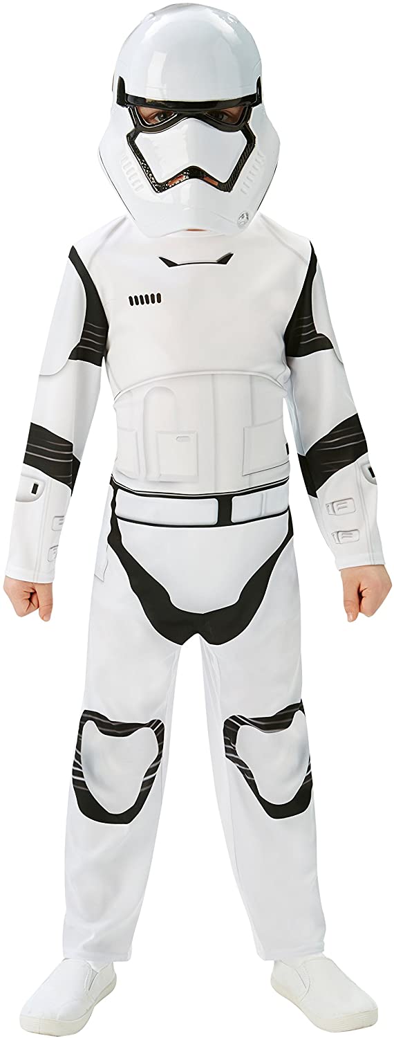 Rubies Official Stormtrooper Boys Fancy Dress Disney Star Wars The Force Awakens Kids Costume Medium Ages 5-6 Halloween