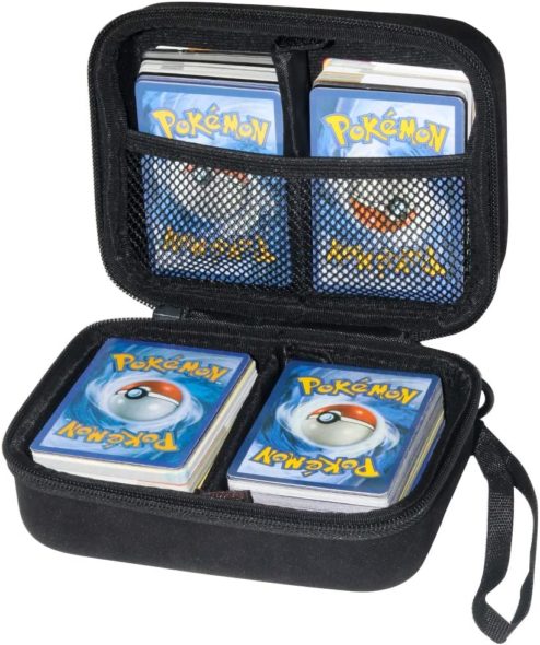 Brappo Hard Case Travel Carrying Storage Bag For Pokemon Trading Cards 