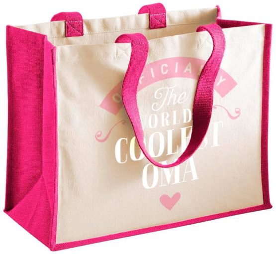 Design, Invent, Print! Oma Bag 21 Litre Volume Natural Cotton Canvas 42 x 33 x 19cm