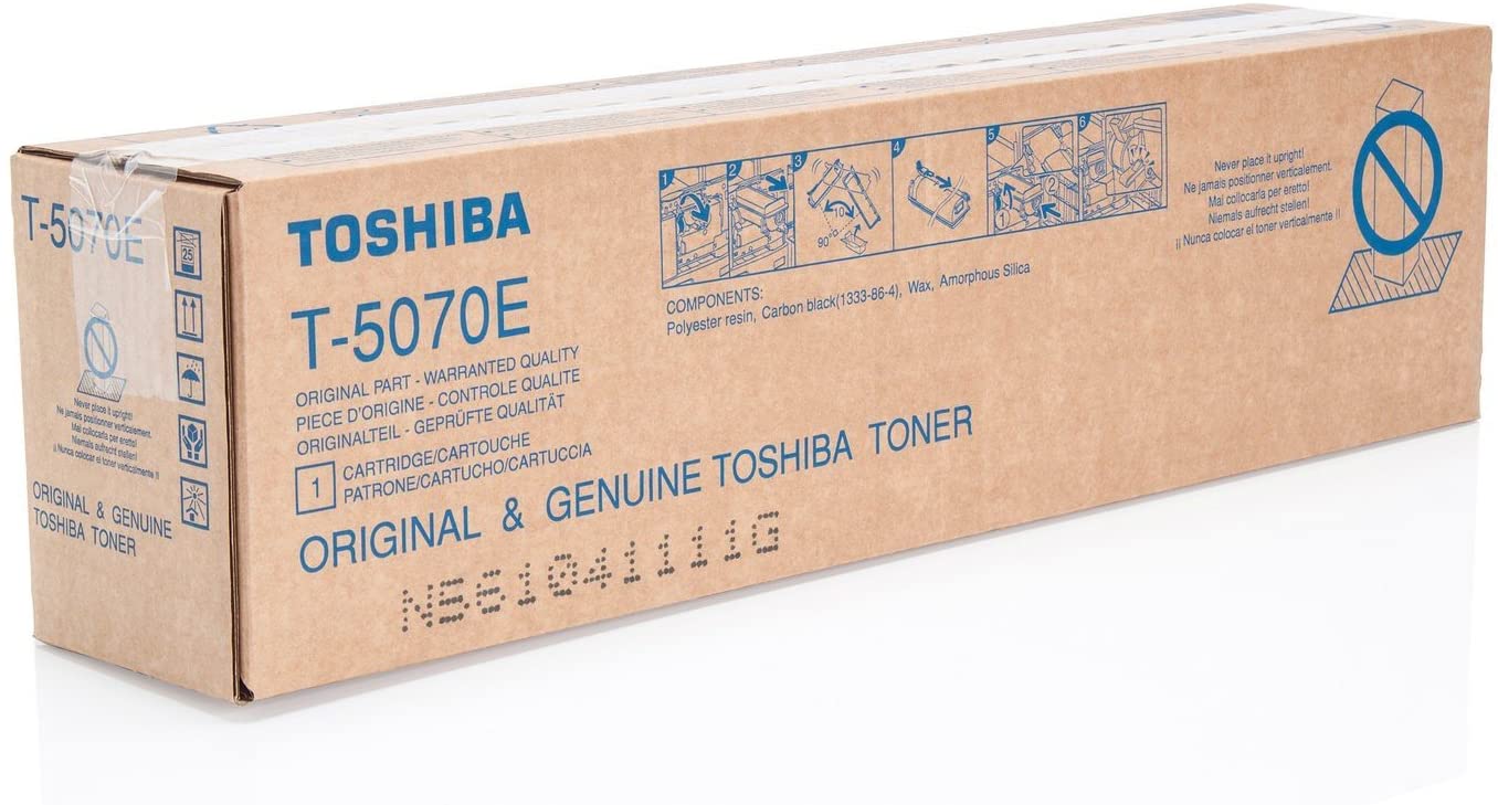 Toshiba 6AJ00000115 Toner Cartridge Compatible with ESS257 Printer Black, No