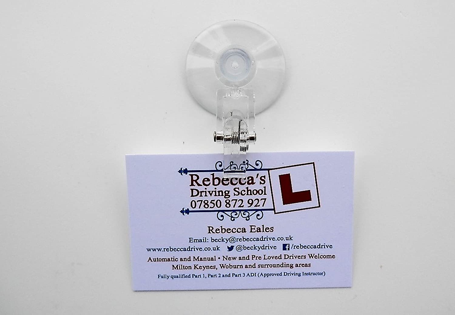 BITS4REASONS UNIVERSAL TICKET LICENSE PERMIT ADI BADGE BUSINESS CARD REUSABLE CLIP TRANSFERABLE NO GLUE AND NO RESIDUE FITS ALL INCLUDING NHS PARKING PERMIT-NO WALLET INCLUDED - Image 4