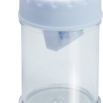 Rapesco R34DCDB2 Traditional Double-Hole Pencil Sharpener with Shavings Compartment - Transparent