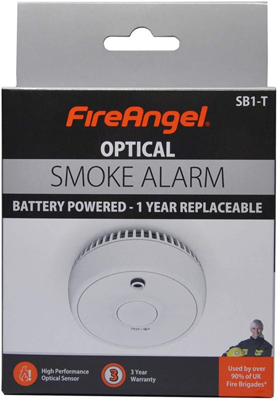 Fireangel SB1-T Smoke Alarm, 1 V, White - Image 4