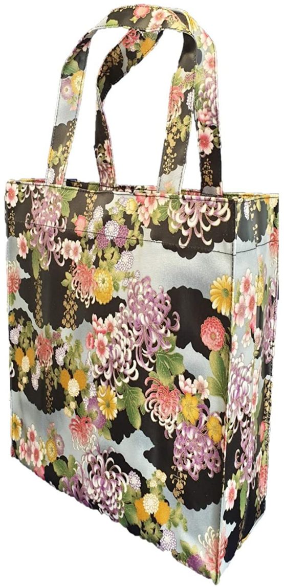 Shopping Bag, Bookbag with Gusset, Music Bag, Tote Bag, Water Proofed Oilcloth Tote, PVC-coated bag
