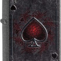 Zippo Petrol Lighter, Brass, Ace Red, 1 x 6 x 6 cm